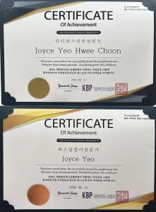 Personal Colour Analysis Certificate | Colour Analysis by Joyce Yeo Makeup